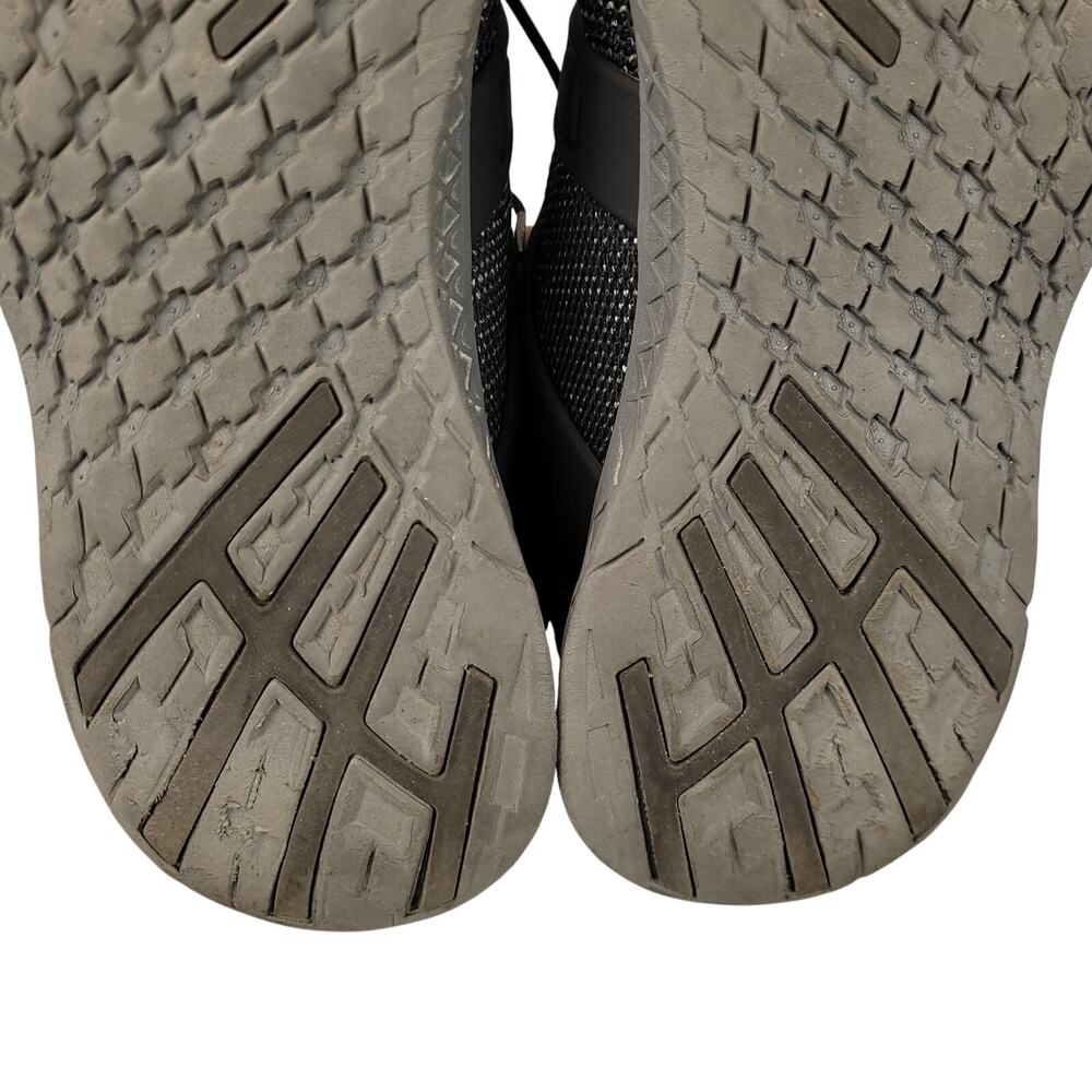 Hey Dude Axel Sox Mens 10 Carbon Black Slip On Sneakers Lightweight Minimalist - Picture 12 of 12